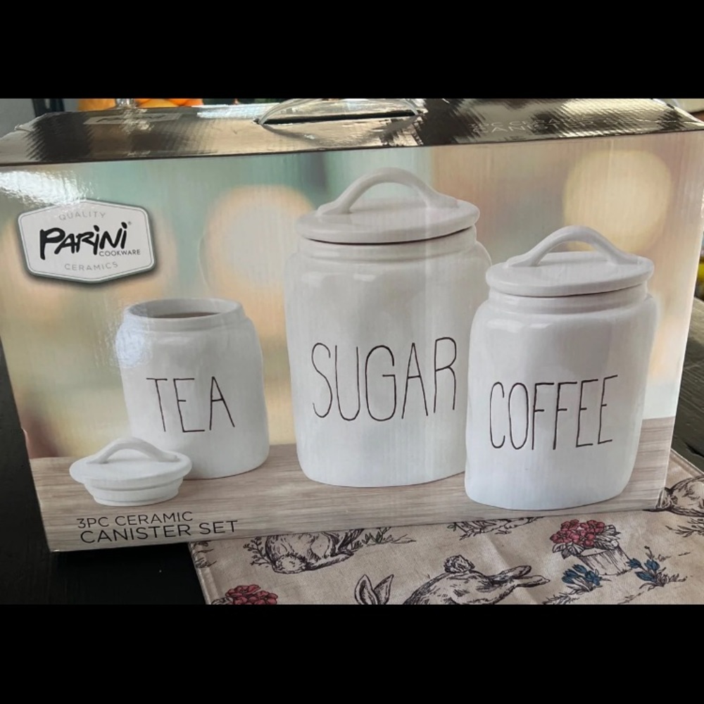 Parini 3 piece canister set